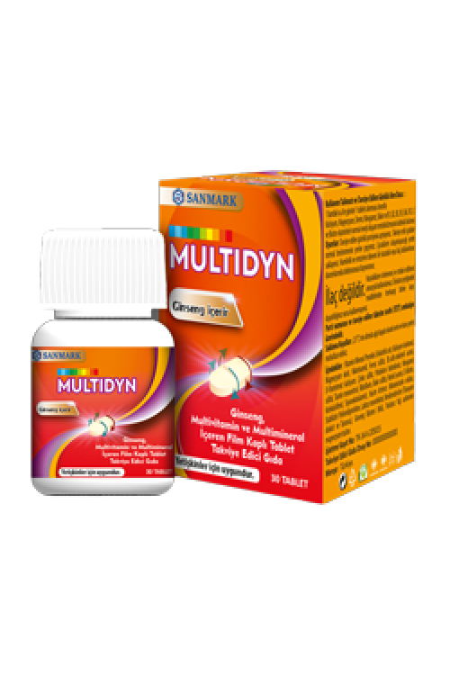 Multidyn- Multivitamin Ve Mineral (30 Kapsül)