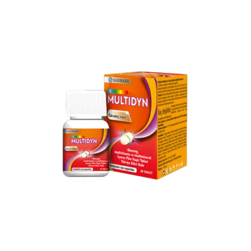 Multidyn- Multivitamin Ve Mineral (30 Kapsül) - BE GREEN COACHING SPOR ...