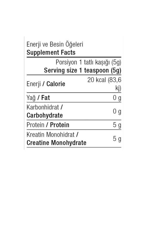 West Nutrıtıon Kreatin Monohidrat 300 Gr 60 Servis Aromasız