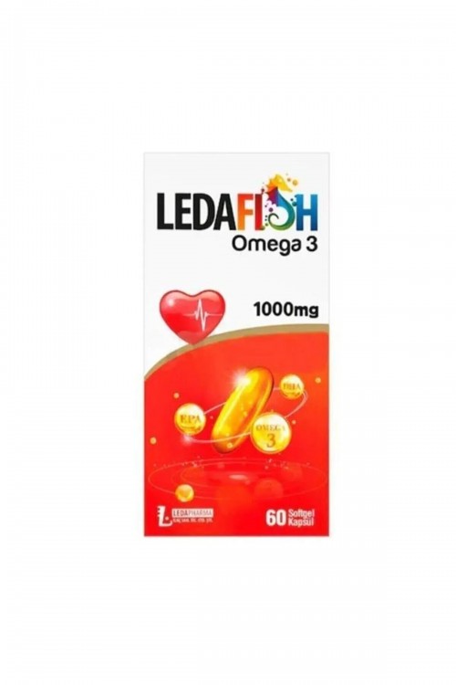 Ledafish Omega3 1000Mg (60 Kapsül)
