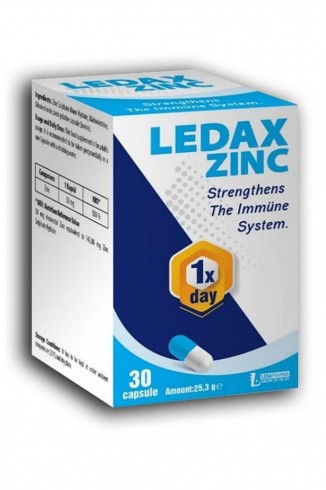 LEDAPHARMA Çinko 15Mg (30 Kapsül)