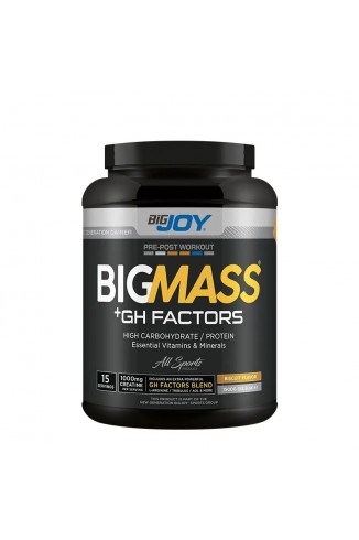 Bigjoy BIGMASS Gainer GH FACTORS 1500g  Bisküvi
